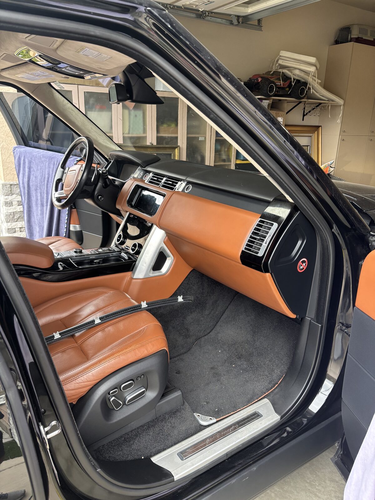 Black Mercedes-Benz SL 55 AMG convertible after HiTek Ceramic IR window tint in Carlsbad