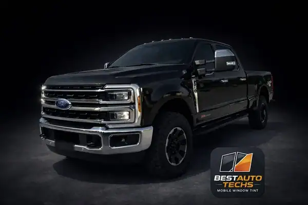 Ford Super Duty window tint San Diego