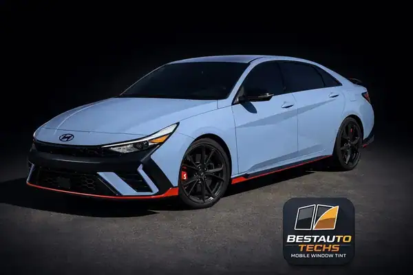 Hyundai Elantra N window tint San Diego