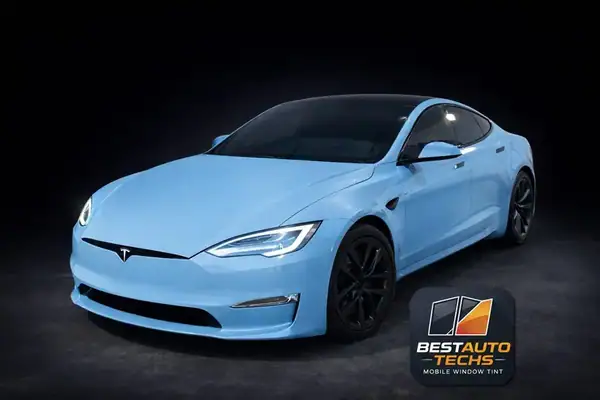 Tesla Model S ceramic window tint San Diego