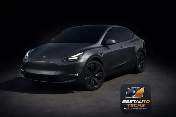 Tesla Model Y window tint San Diego