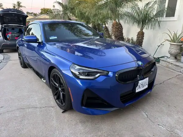 BMW 230i Coupe with full ceramic window tint installed by BestAutoTechs mobile window tinting in San Diego