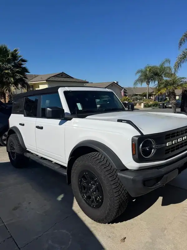 2025 Ford Bronco with ceramic window tint installed by BestAutoTechs mobile window tinting in San Diego