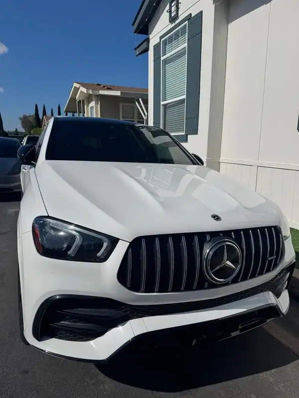 Mercedes-Benz GLE 53 AMG with ceramic windshield tint installed by BestAutoTechs mobile window tinting in San Diego