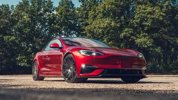 Tesla Model S with premium ceramic window tint